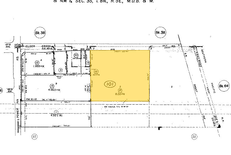 8170-8188 Elder Creek Rd, Sacramento, CA à vendre - Plan cadastral – Image 2 sur 5
