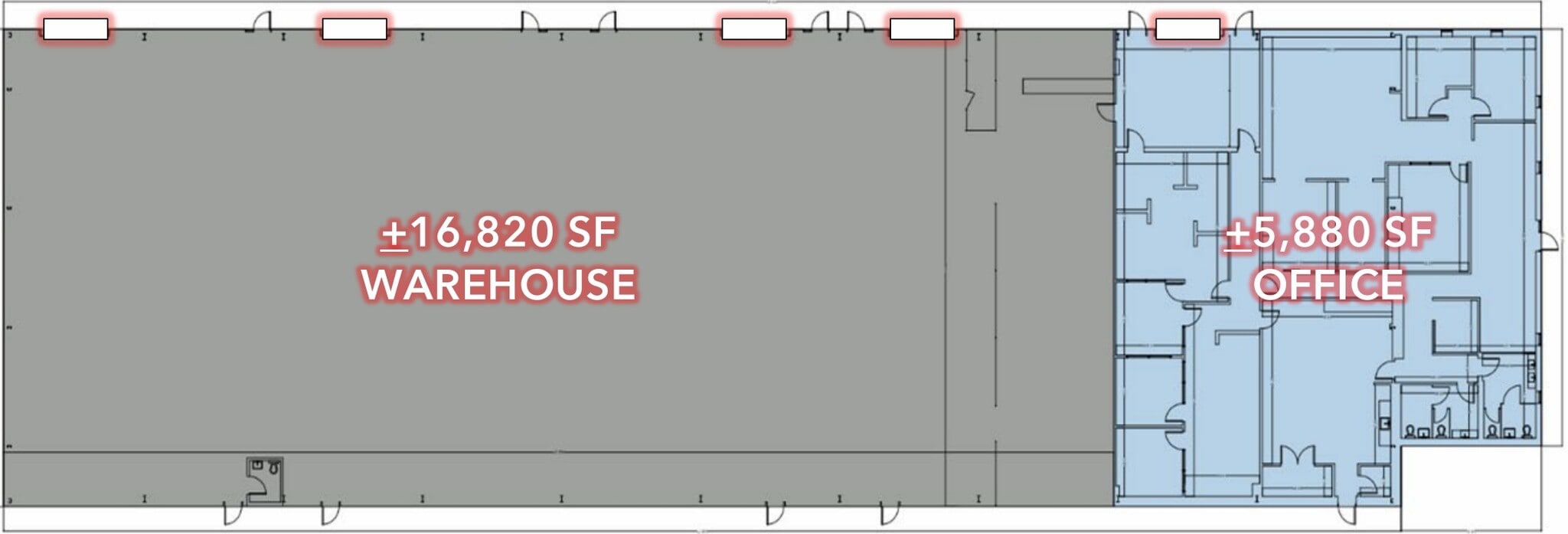 5100 W Grace St, Tampa, FL à louer Plan d’étage– Image 1 sur 1