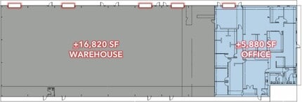 5100 W Grace St, Tampa, FL à louer Plan d’étage– Image 1 sur 1