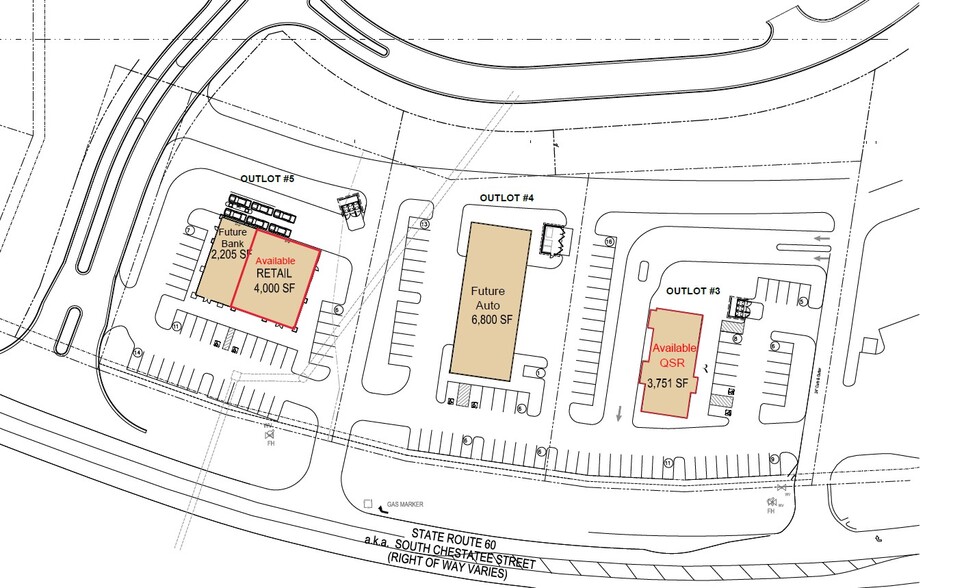 South Chestatee st, Dahlonega, GA à louer - Plan de site – Image 2 sur 4