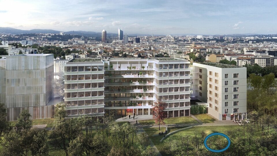 Bureau dans Bron à louer - Photo de l’immeuble – Image 3 sur 15