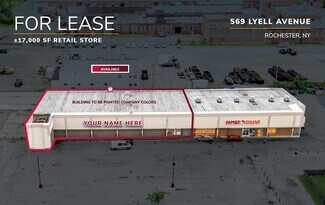 Plus de détails pour 569 Lyell Ave, Rochester, NY - Local commercial à louer