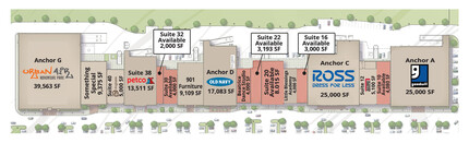 Houston Levee Rd, Collierville, TN à louer Plan de site– Image 2 sur 5