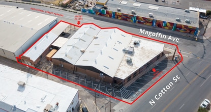 140 N Cotton St, El Paso, TX - VUE AÉRIENNE  vue de carte