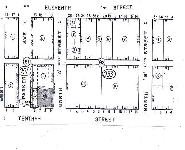 1003 A St, Tracy, CA à vendre - Plan cadastral – Image 3 sur 7