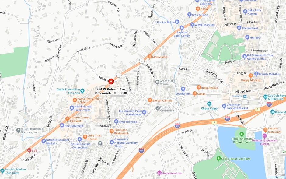 360 W Putnam Ave, Greenwich, CT à louer - Photo de l’immeuble – Image 3 sur 3