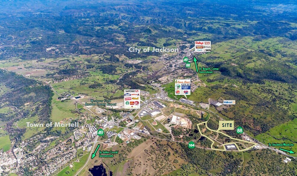 Highway 104 & Ridge Road, Sutter Creek, CA à louer - Photo de l’immeuble – Image 1 sur 4