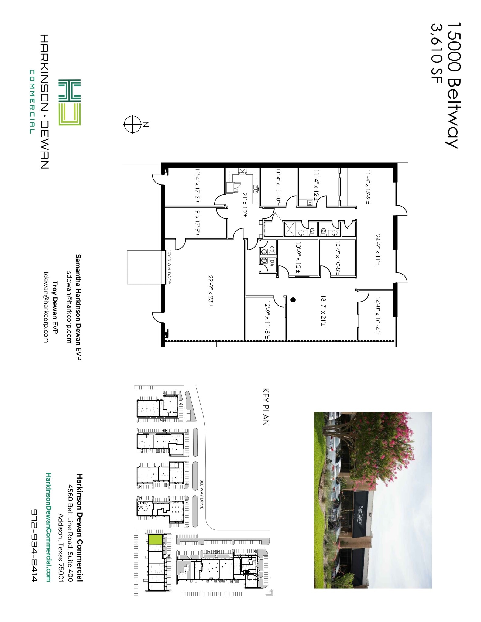 15000-15026 Beltway Dr, Addison, TX à louer Plan de site– Image 1 sur 15