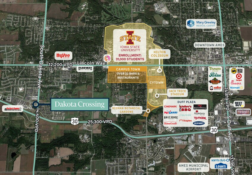 4510 Mortensen Rd, Ames, IA à louer - Photo de l’immeuble – Image 2 sur 6
