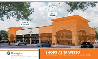 Plus de détails pour NEC W. Whitestone (F.M. 1431) & Travisso Parkway, Leander, TX - Local commercial à louer