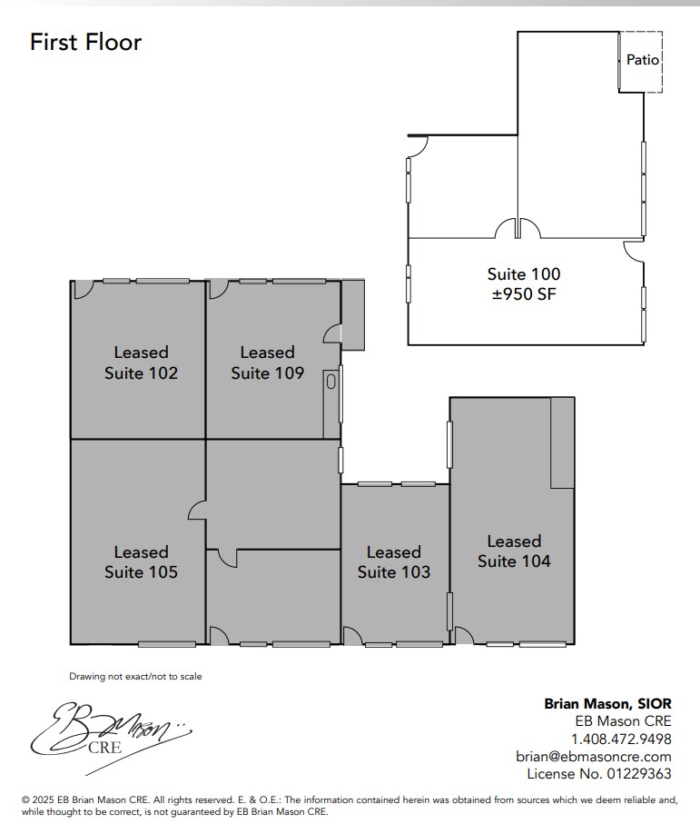 900 N San Antonio Rd, Los Altos, CA à louer Plan d’étage– Image 1 sur 2