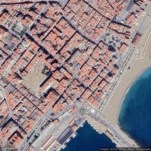 Vinaròs - VUE AÉRIENNE vue de carte