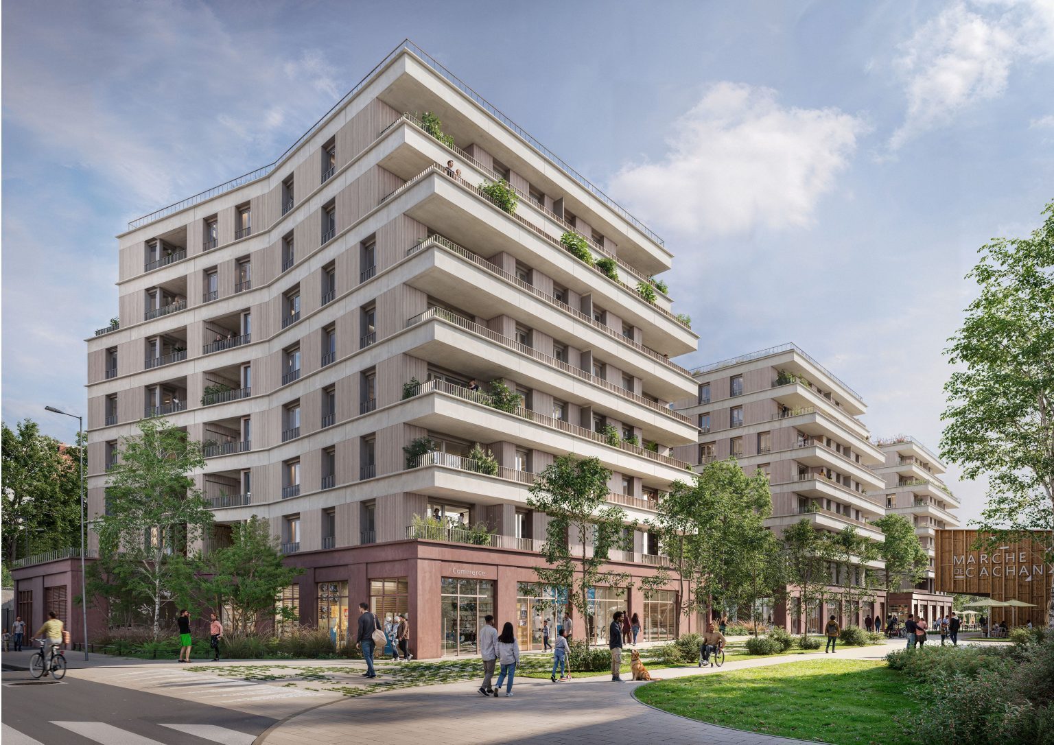 23-25 Avenue Carnot, Cachan à louer Photo de l’immeuble– Image 1 sur 2