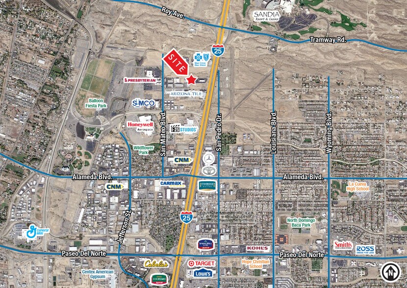 San Mateo Blvd & Pasadena Ave, Albuquerque, NM à louer - Photo de l’immeuble – Image 2 sur 2