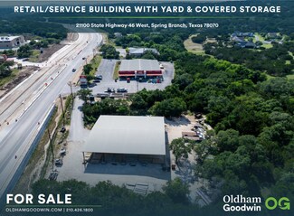 Plus de détails pour 21100 State Highway 46 W, Spring Branch, TX - Local commercial à vendre