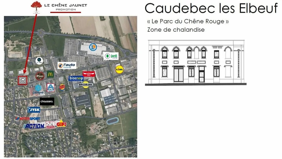 Local commercial dans Caudebec-lès-Elbeuf à louer - Plan d’étage – Image 3 sur 6