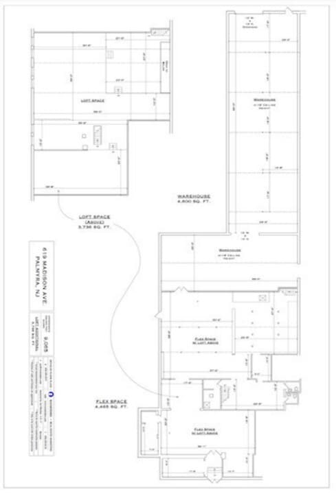 619 Madison St, Palmyra, NJ à louer Plan d’étage– Image 1 sur 1