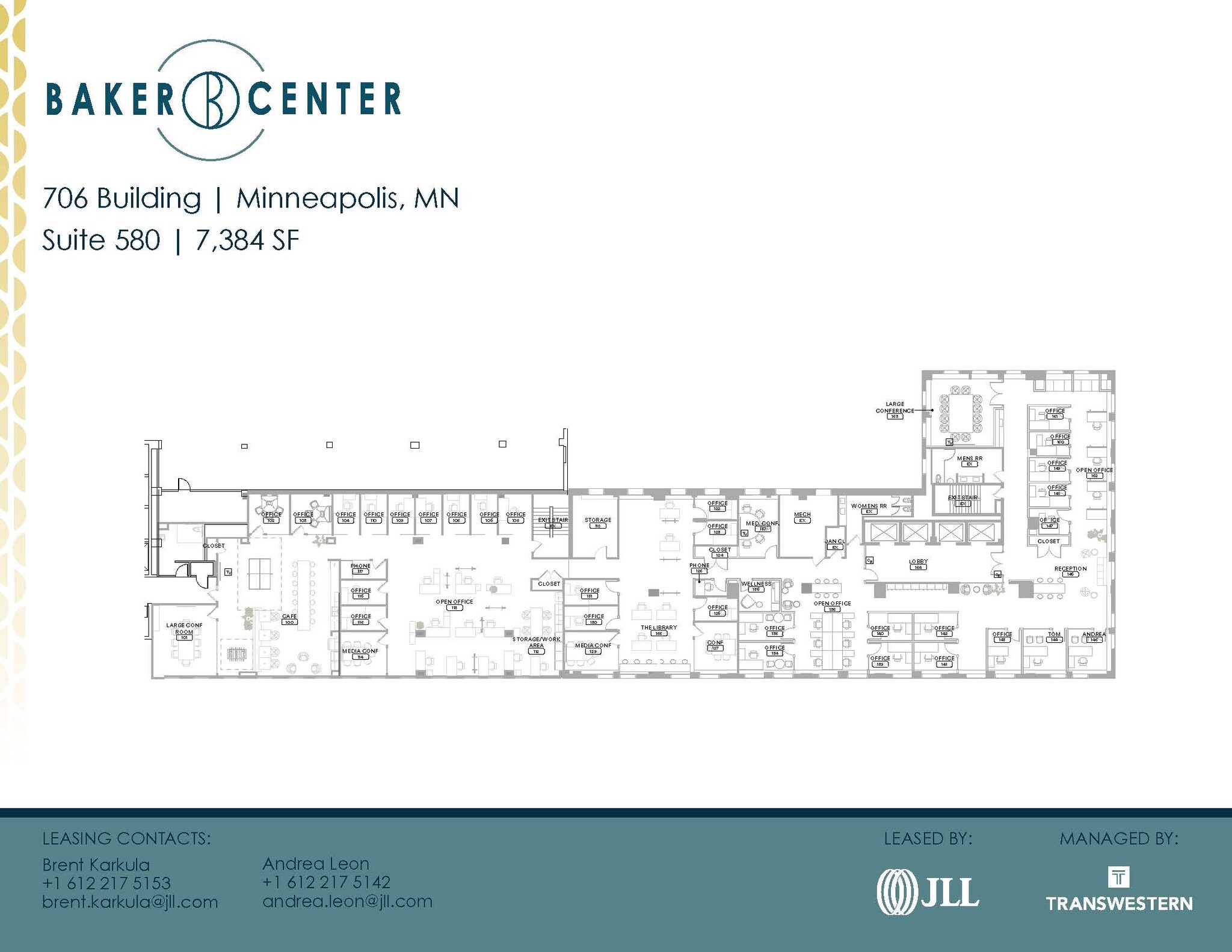 733 Marquette Ave, Minneapolis, MN à louer Plan d’étage– Image 1 sur 1