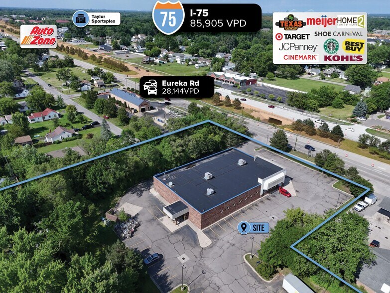 14686 Telegraph Rd, Taylor, MI à vendre - Photo de l’immeuble – Image 2 sur 9