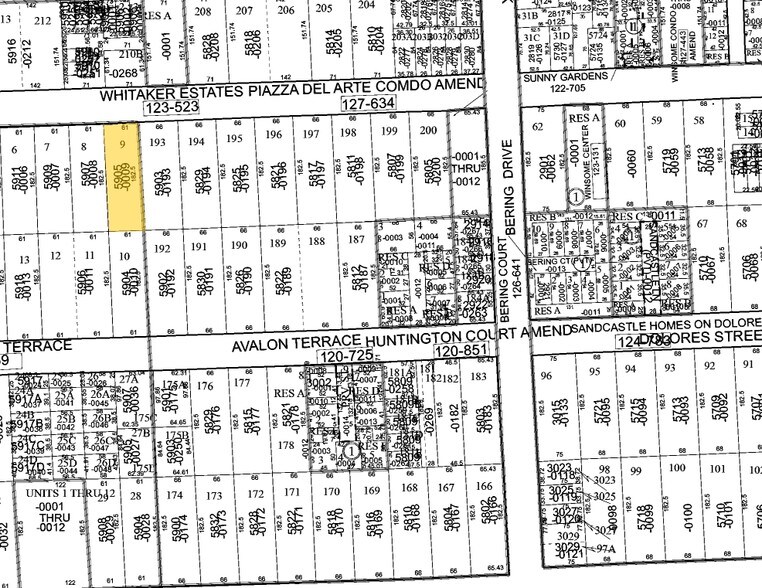 5905 Winsome Ln, Houston, TX à louer - Plan cadastral – Image 2 sur 25