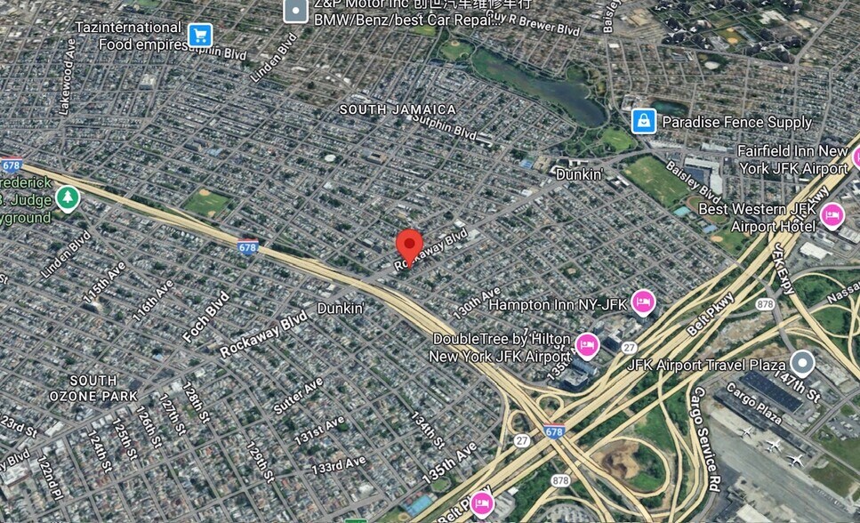 141-10 Rockaway Blvd, Jamaica, NY à vendre - Aérien – Image 3 sur 6