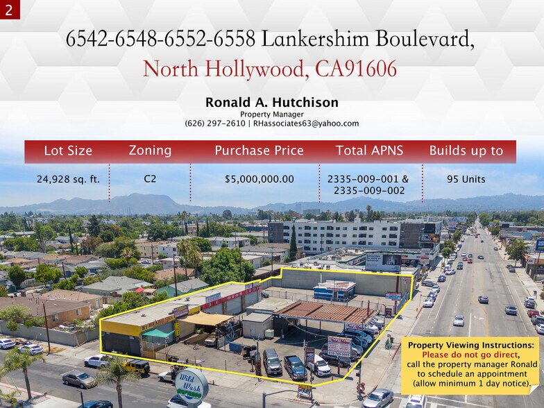 6542 - 6558 Lankershim Blvd, North Hollywood, CA à vendre - Photo de l’immeuble – Image 2 sur 4