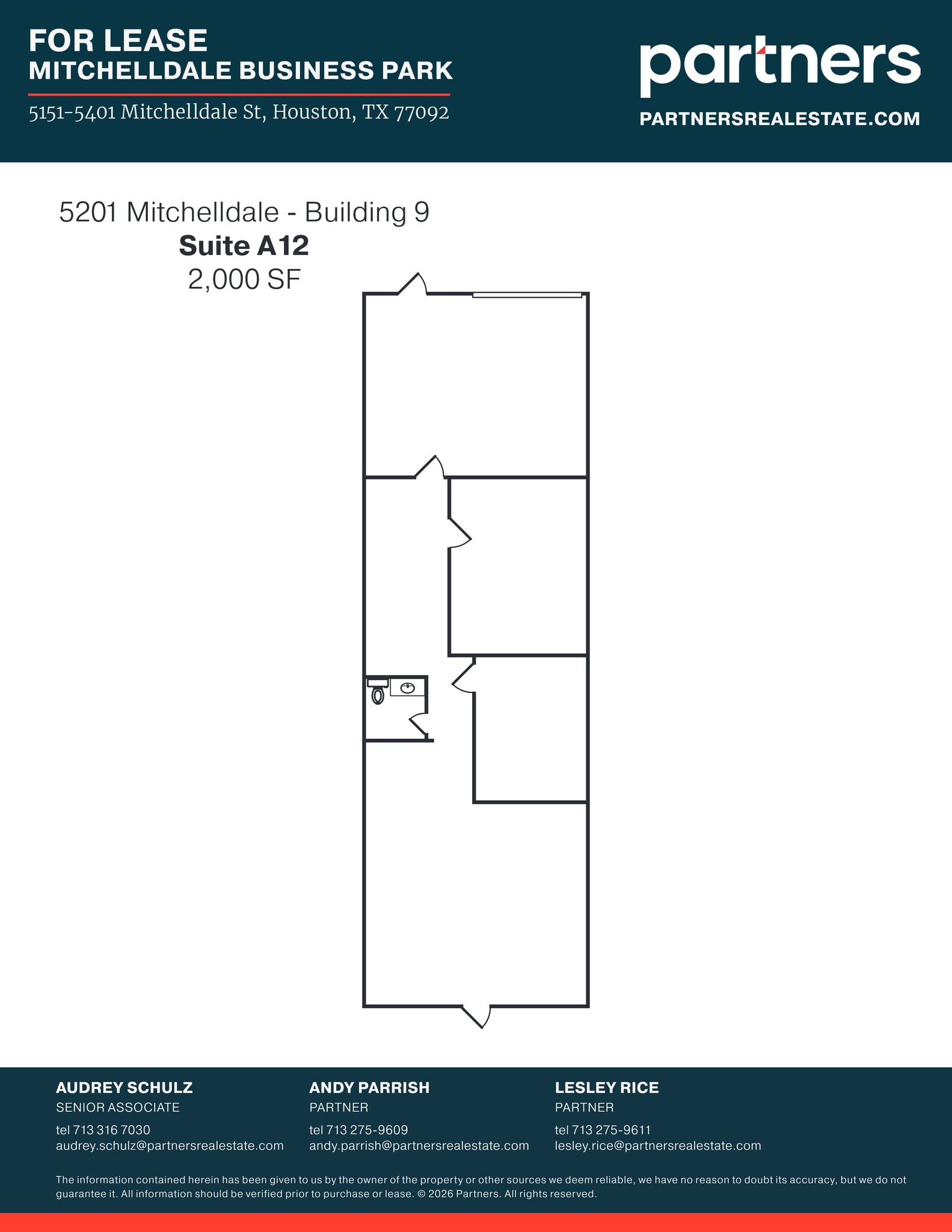 5151 Mitchelldale St, Houston, TX à louer Plan de site– Image 1 sur 1