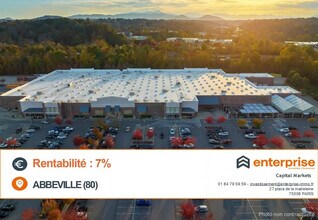 Abbeville - VUE AÉRIENNE  vue de carte