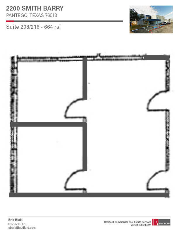 2200 Smith Barry Rd, Pantego, TX à louer Plan d’étage– Image 1 sur 1