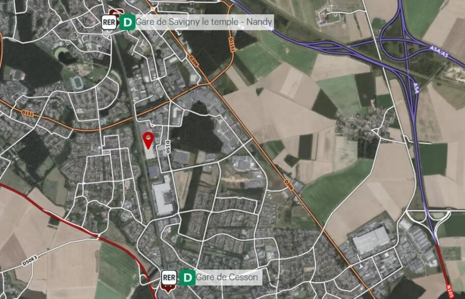 Bureau dans Savigny-le-Temple à louer - Photo de l’immeuble – Image 2 sur 4