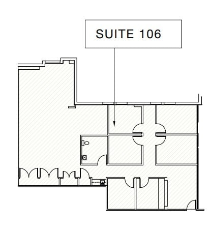 15721-15725 Pomerado Rd, Poway, CA à louer Plan d’étage– Image 1 sur 2
