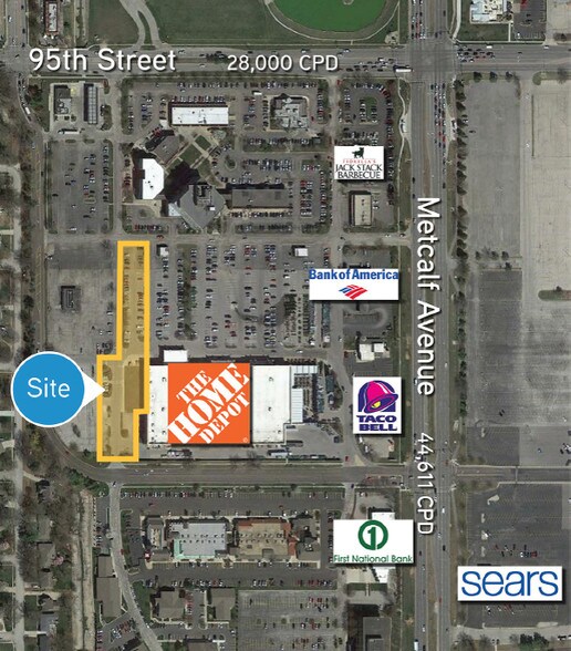 9600 Metcalf, Overland Park, KS à louer - Photo de l’immeuble – Image 2 sur 3