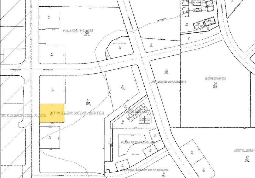 4306 S College Ave, Fort Collins, CO à vendre - Plan cadastral – Image 2 sur 14