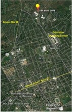 166 Bunn Dr, Princeton, NJ - VUE AÉRIENNE  vue de carte