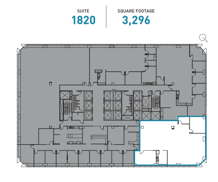 1111 3rd Ave, Seattle, WA à louer Plan d’étage– Image 1 sur 1