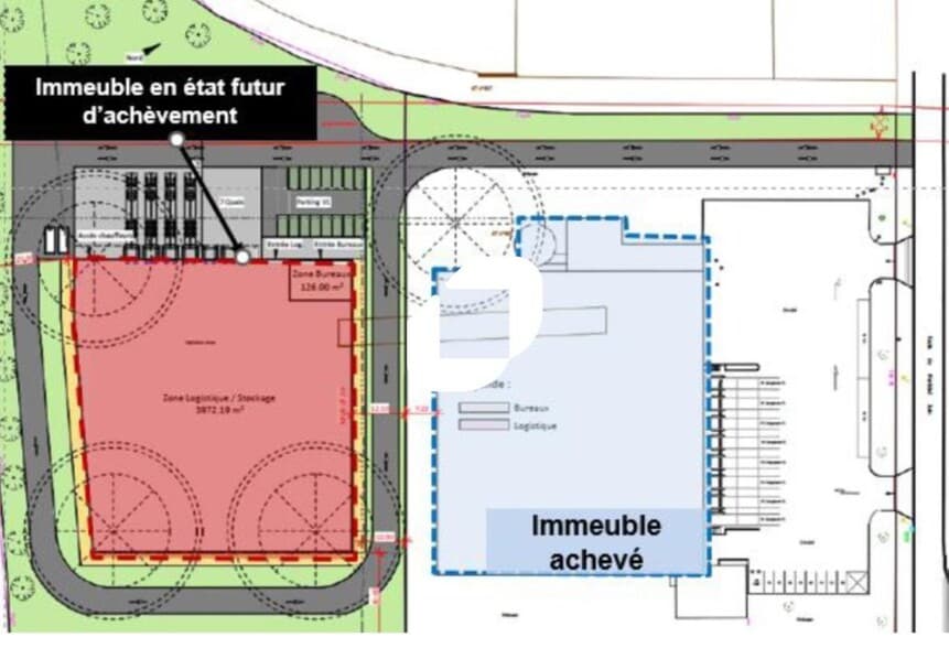 Industriel/Logistique dans Amilly à louer - Plan d’étage – Image 2 sur 3