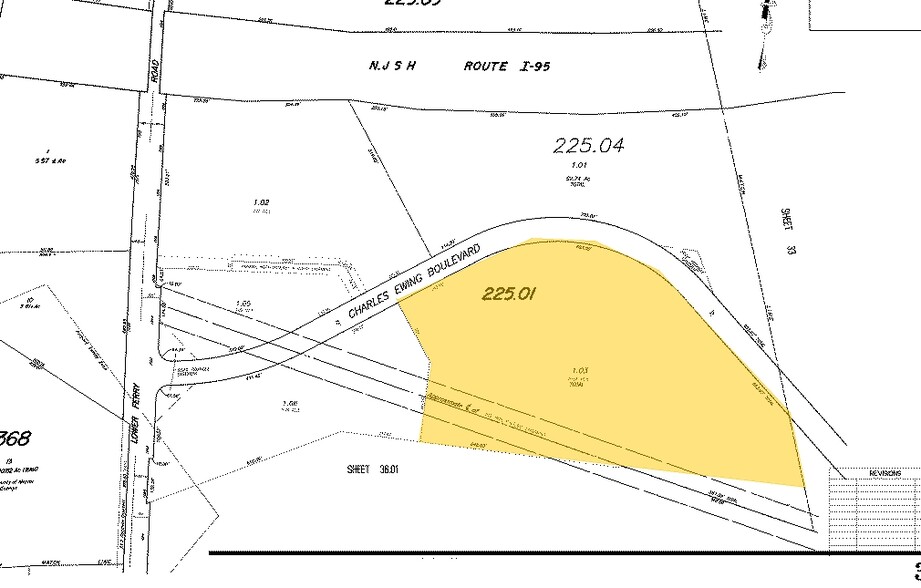 801 Princeton South Corporate Ctr, Ewing, NJ à louer - Plan cadastral – Image 2 sur 7