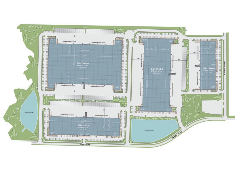 3601 Alemeda St, Fort Worth, TX à louer - Plan de site – Image 3 sur 4