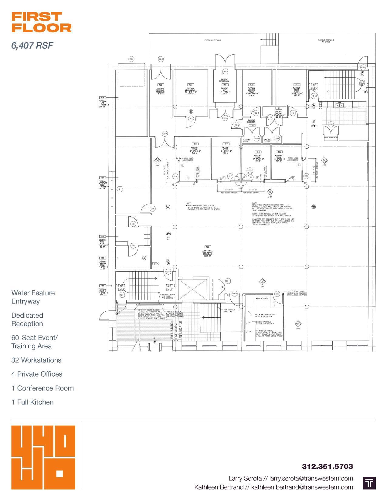 440 W Ontario St, Chicago, IL à vendre Plan d’étage– Image 1 sur 1