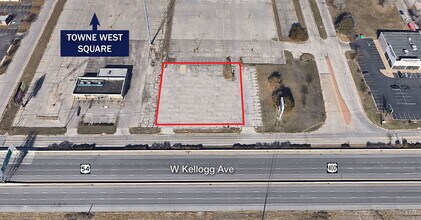 4702 W Kellogg Dr, Wichita, KS - VUE AÉRIENNE  vue de carte - Image1