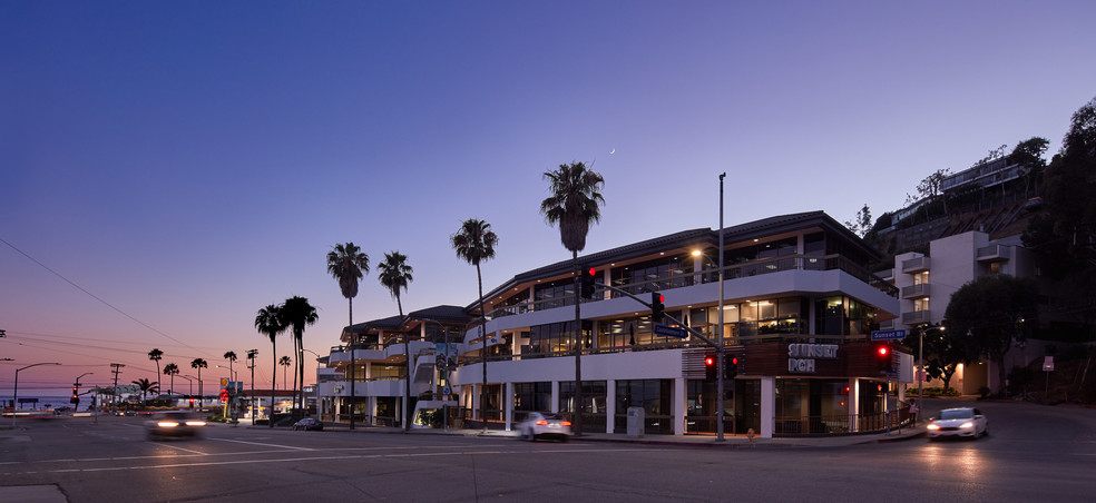 17373-17383 W Sunset Blvd, Pacific Palisades, CA à louer - Photo de l’immeuble – Image 2 sur 5