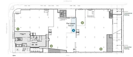 900 N La Brea Ave, West Hollywood, CA à louer Plan d’étage– Image 1 sur 10