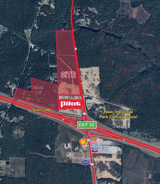 State Highway 129, Winfield, AL à vendre - Aérien – Image 2 sur 3
