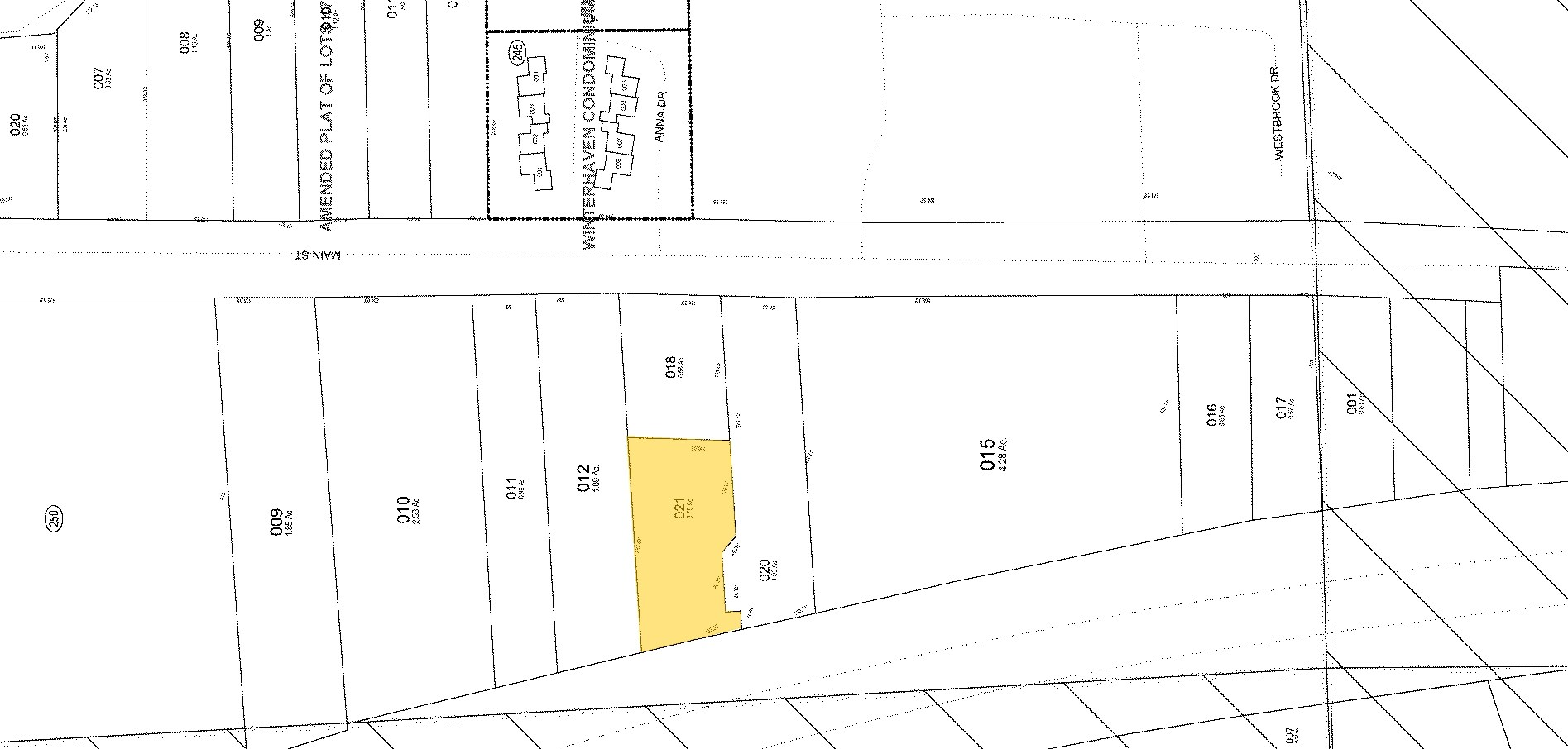 8709 Main St, Whitmore Lake, MI à vendre Plan cadastral– Image 1 sur 9