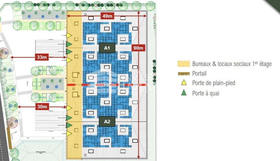 Local d’activités dans Aulnay Sous Bois à louer - Photo de l’immeuble – Image 3 sur 4