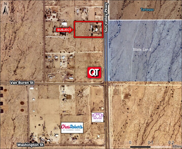 Sun Valley Parkway & Van Buren Street, Buckeye, AZ à vendre - Aérien – Image 1 sur 4
