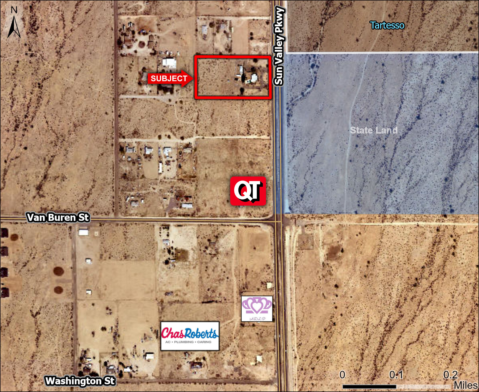 Sun Valley Parkway & Van Buren Street, Buckeye, AZ à vendre Aérien– Image 1 sur 5
