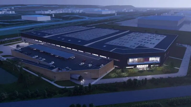 Industriel/Logistique dans Oudalle à louer - Aérien – Image 3 sur 3