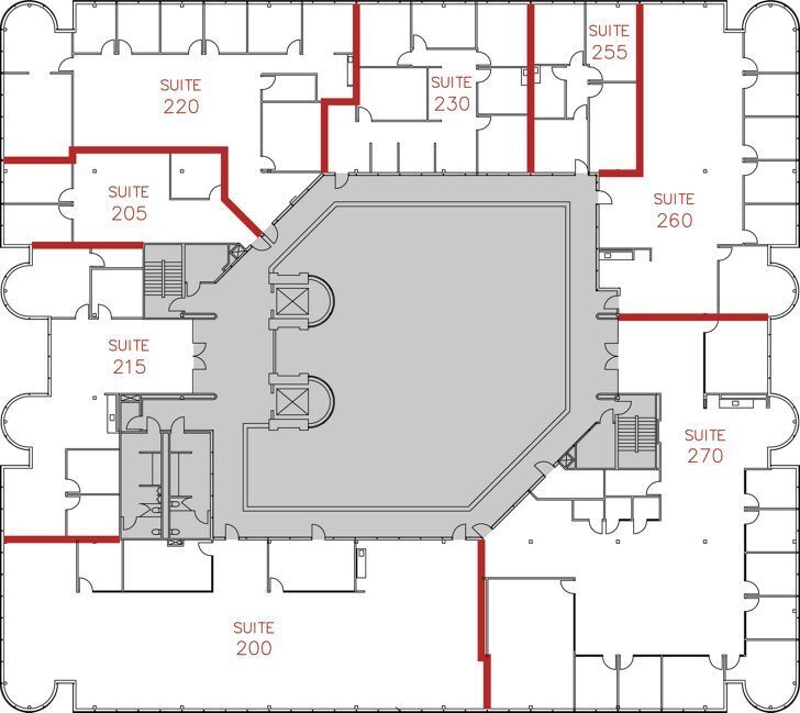 4350 Executive Dr, San Diego, CA à louer Plan d’étage– Image 1 sur 1