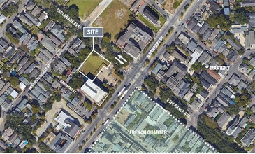 1124 Esplanade ave, New Orleans, LA - Vue aérienne  vue de carte